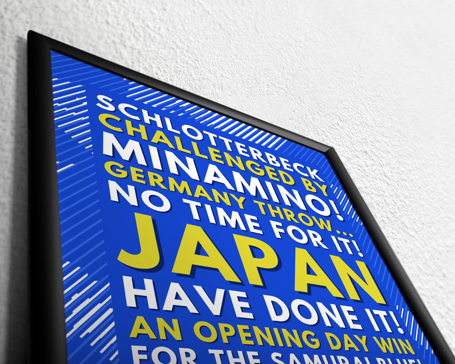 Japan - An opening day win for the Samurai Blue!