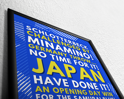 Japan - An opening day win for the Samurai Blue!