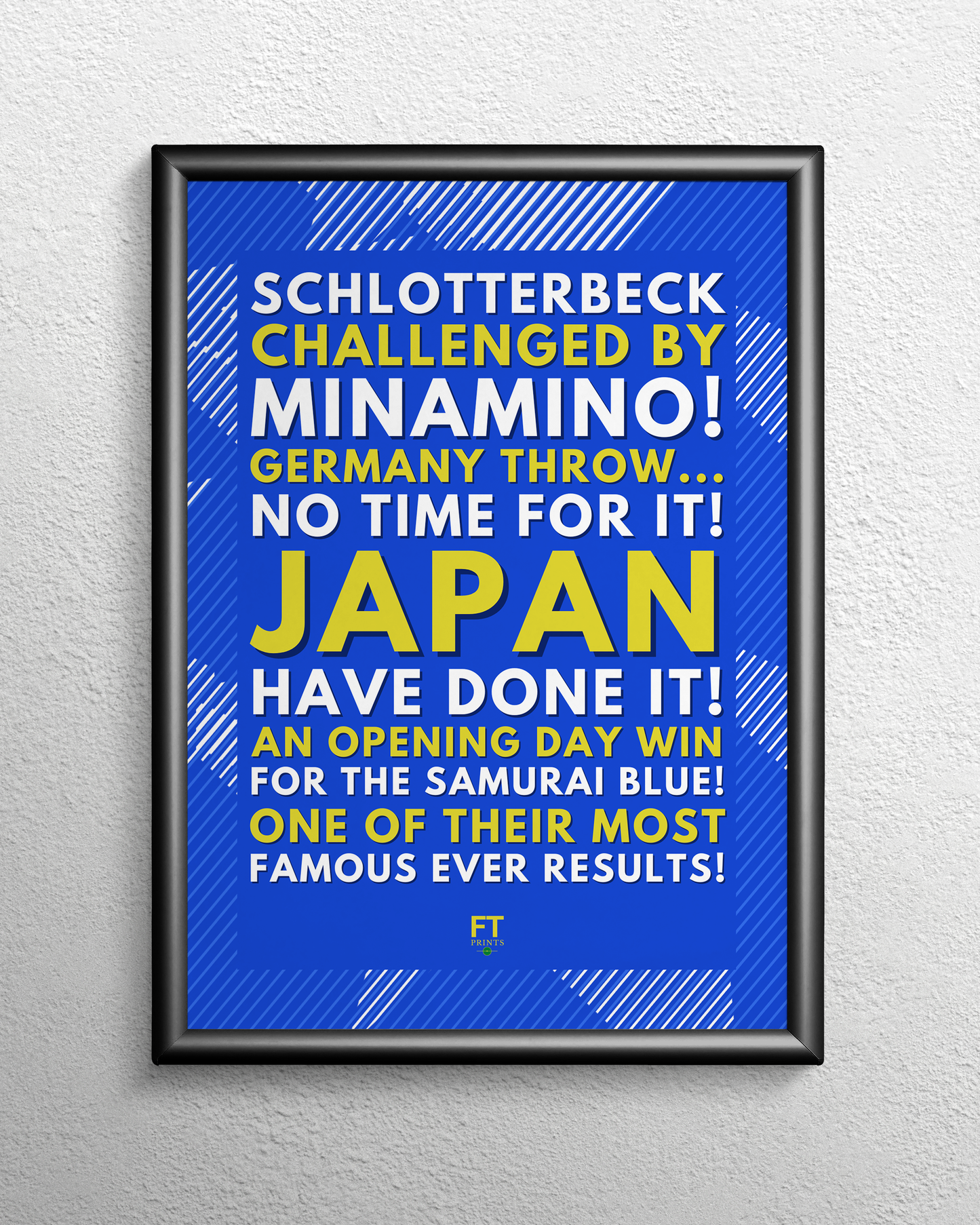 Japan - An opening day win for the Samurai Blue!