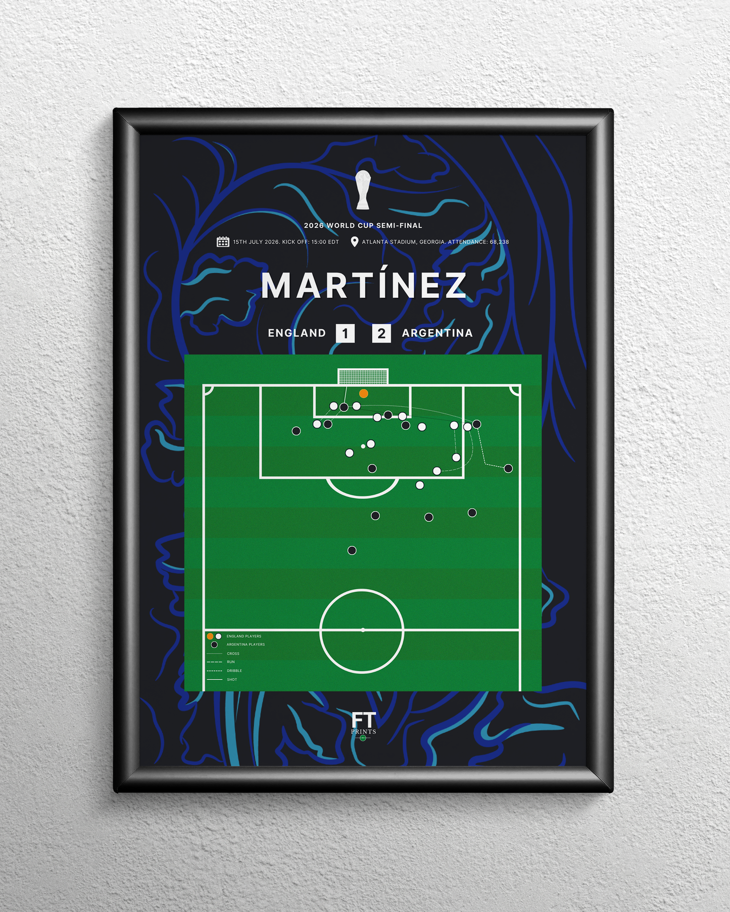 Martínez' goal vs. England