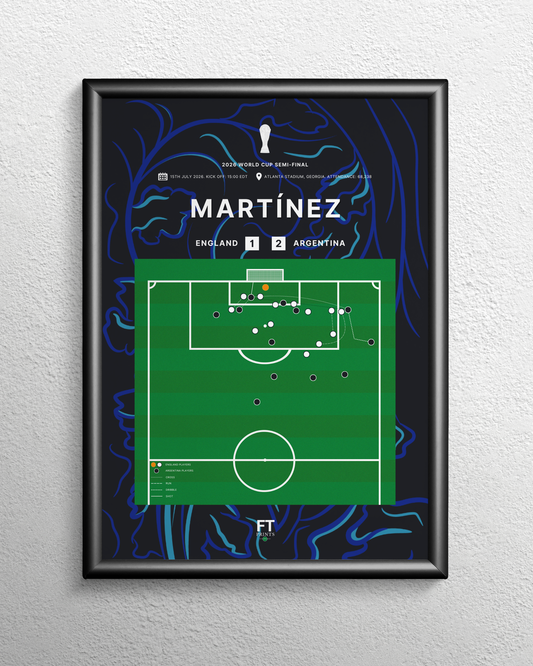 Martínez' goal vs. England