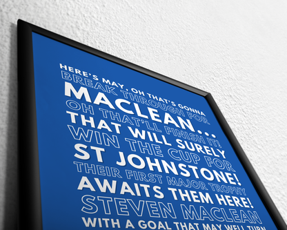 Steven MacLean - That will surely win the cup for St Johnstone!