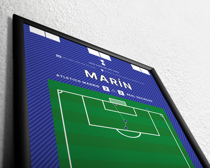 Marín's winning penalty vs. Atletico Madrid