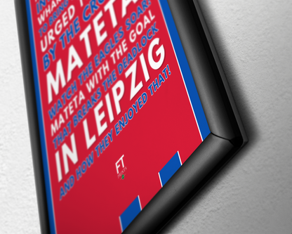 Jean-Philippe Mateta - The goal that breaks the deadlock in Leipzig!