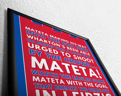 Jean-Philippe Mateta - The goal that breaks the deadlock in Leipzig!