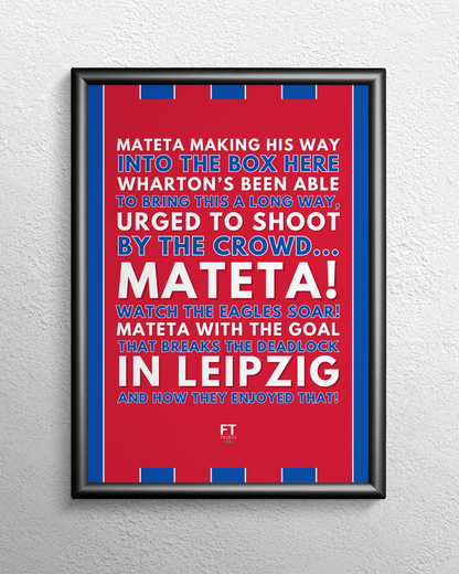 Jean-Philippe Mateta - The goal that breaks the deadlock in Leipzig!
