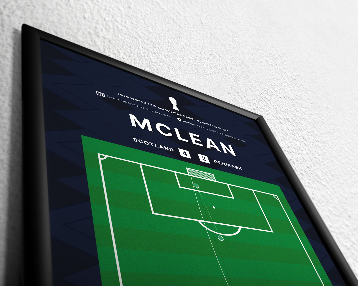 McLean's goal vs. Denmark