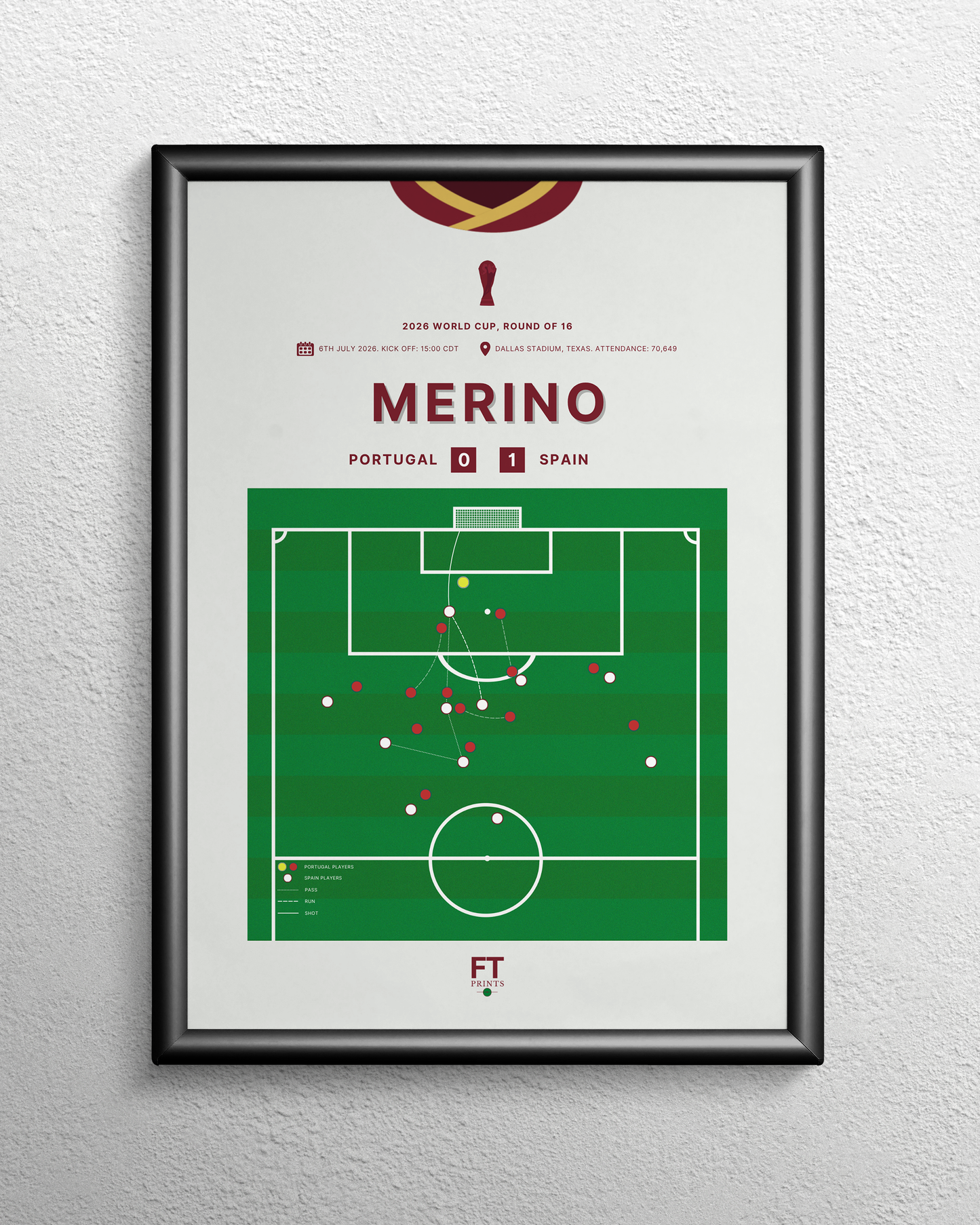 Merino's goal vs. Portugal