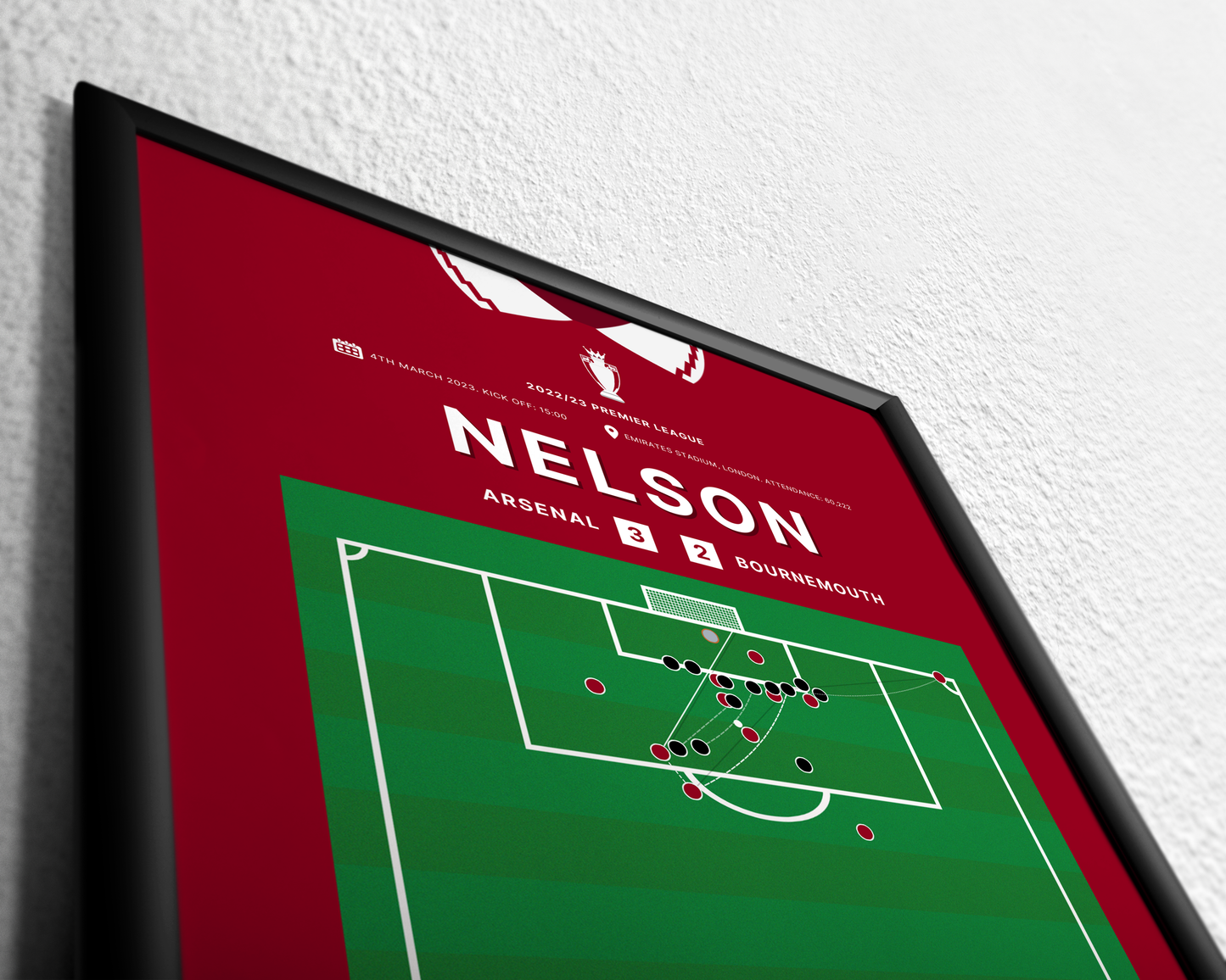 Nelson's goal vs. Bournemouth