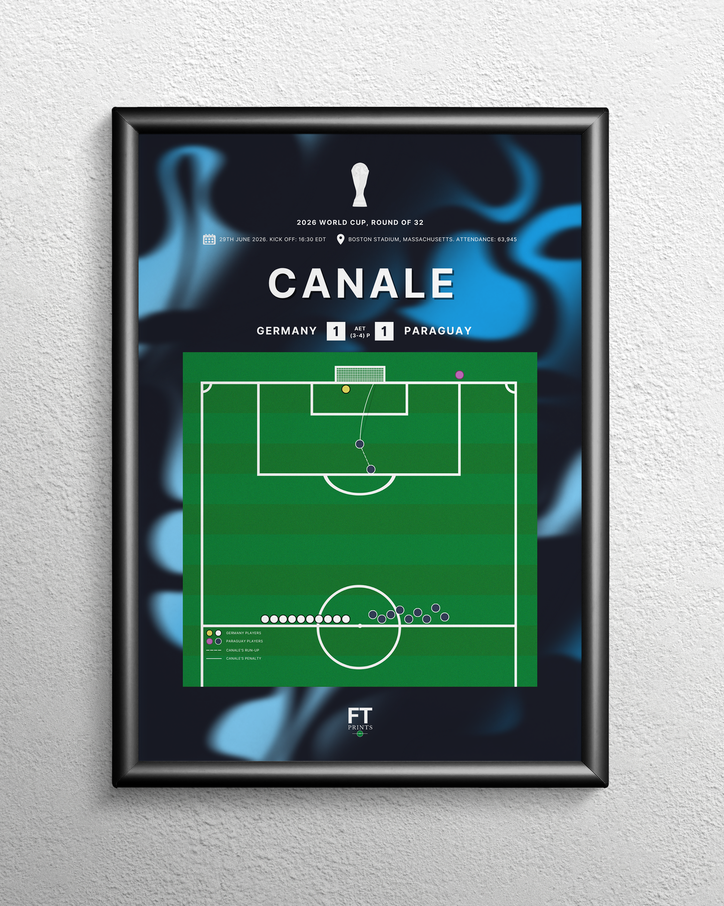Canale's winning penalty vs. Germany