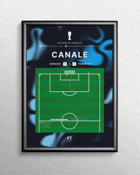 Canale's winning penalty vs. Germany
