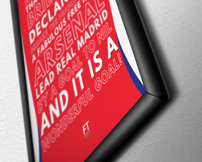 Declan Rice - Only three in the wall Rice goes round it!