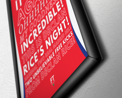 Declan Rice - It's Rice again! Ohhhhh! My goodness!