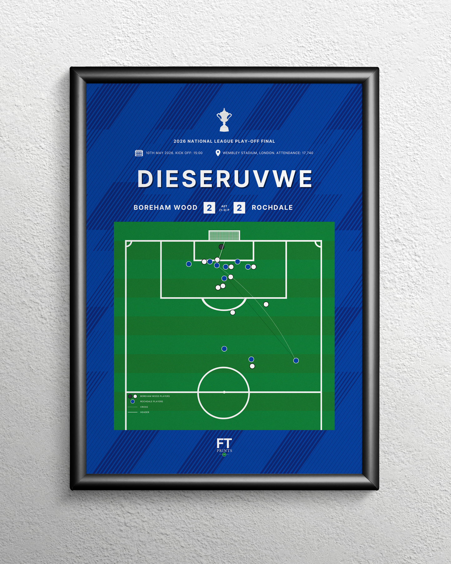 Dieseruvwe's goal vs. Boreham Wood