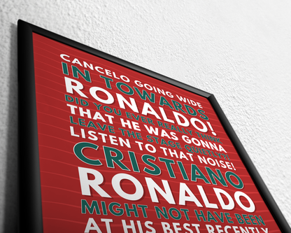Cristiano Ronaldo - The first man ever to score at six World Cups!