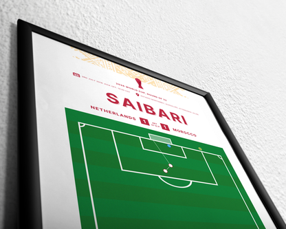 Saibari's winning penalty vs. Netherlands