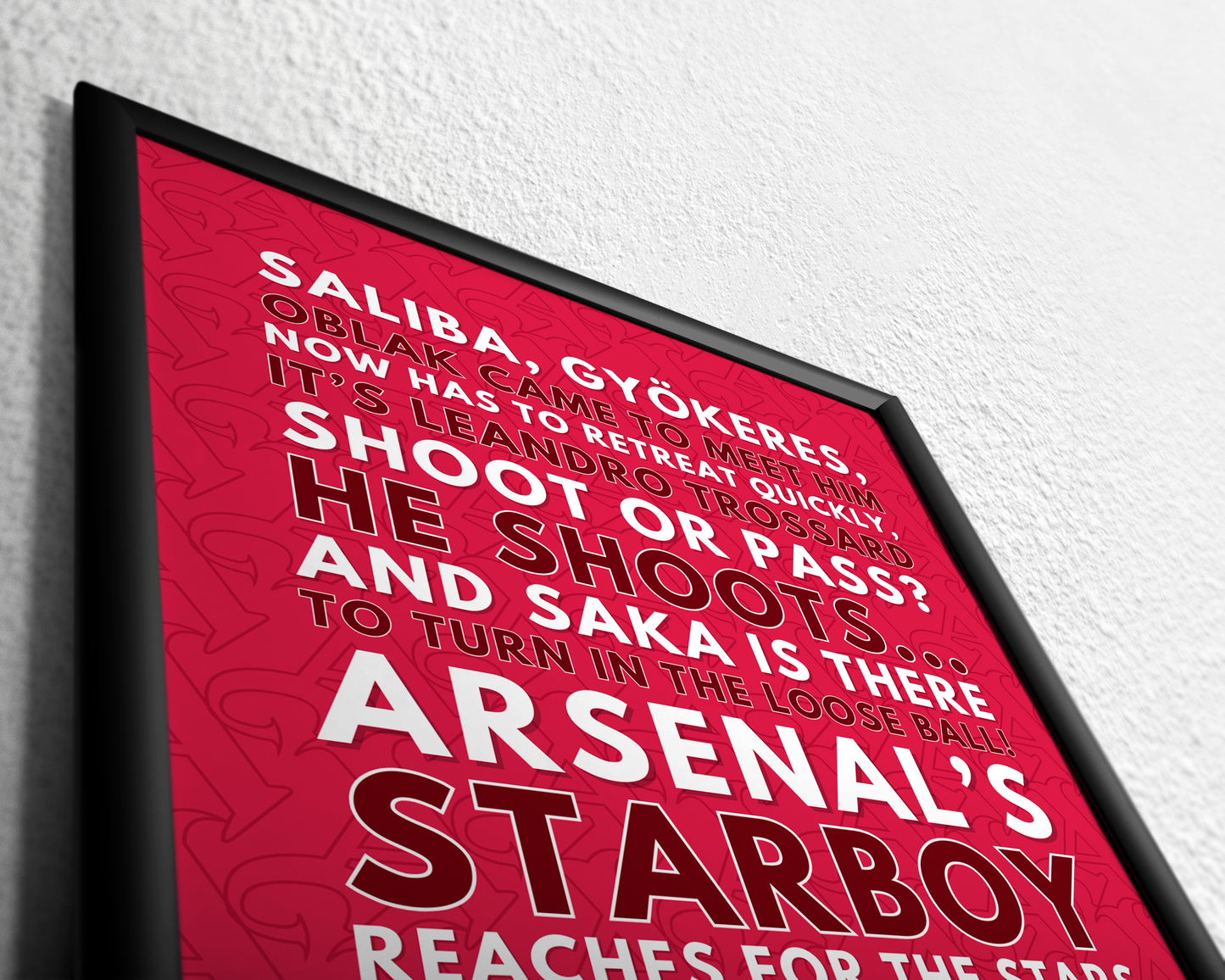 Bukayo Saka - Arsenal take a giant stride towards the Champions League final! (Burgundy)