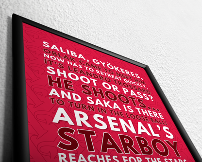 Bukayo Saka - Arsenal take a giant stride towards the Champions League final! (Burgundy)