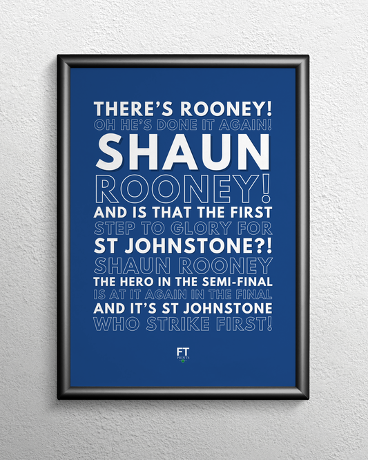Shaun Rooney - Is that the first step to glory for St Johnstone?!