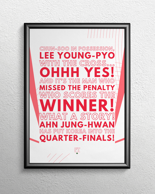 Ahn Jung-hwan - Korea into the quarter-finals!