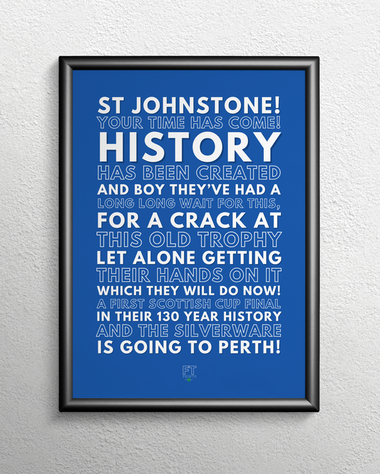 St Johnstone - The silverware is going to Perth!