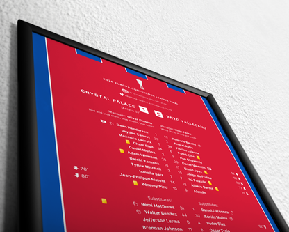 Crystal Palace 1-0 Rayo Vallecano
