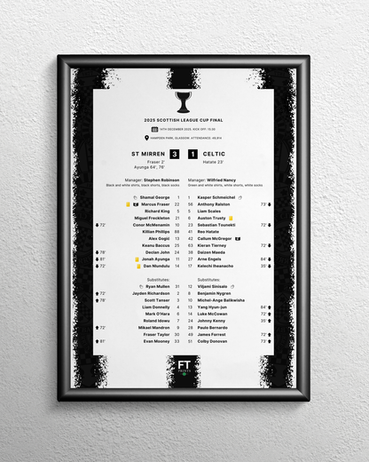 St Mirren 3-1 Celtic