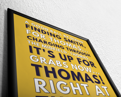 Michael Thomas - It's up for grabs now! - Yellow