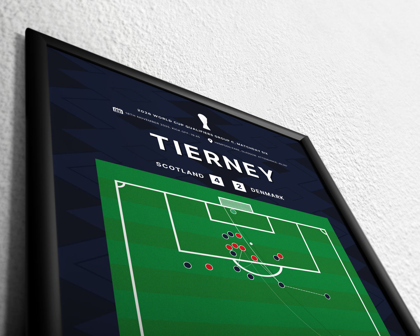 Tierney's goal vs. Denmark