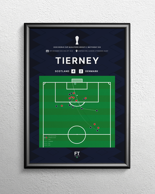 Tierney's goal vs. Denmark