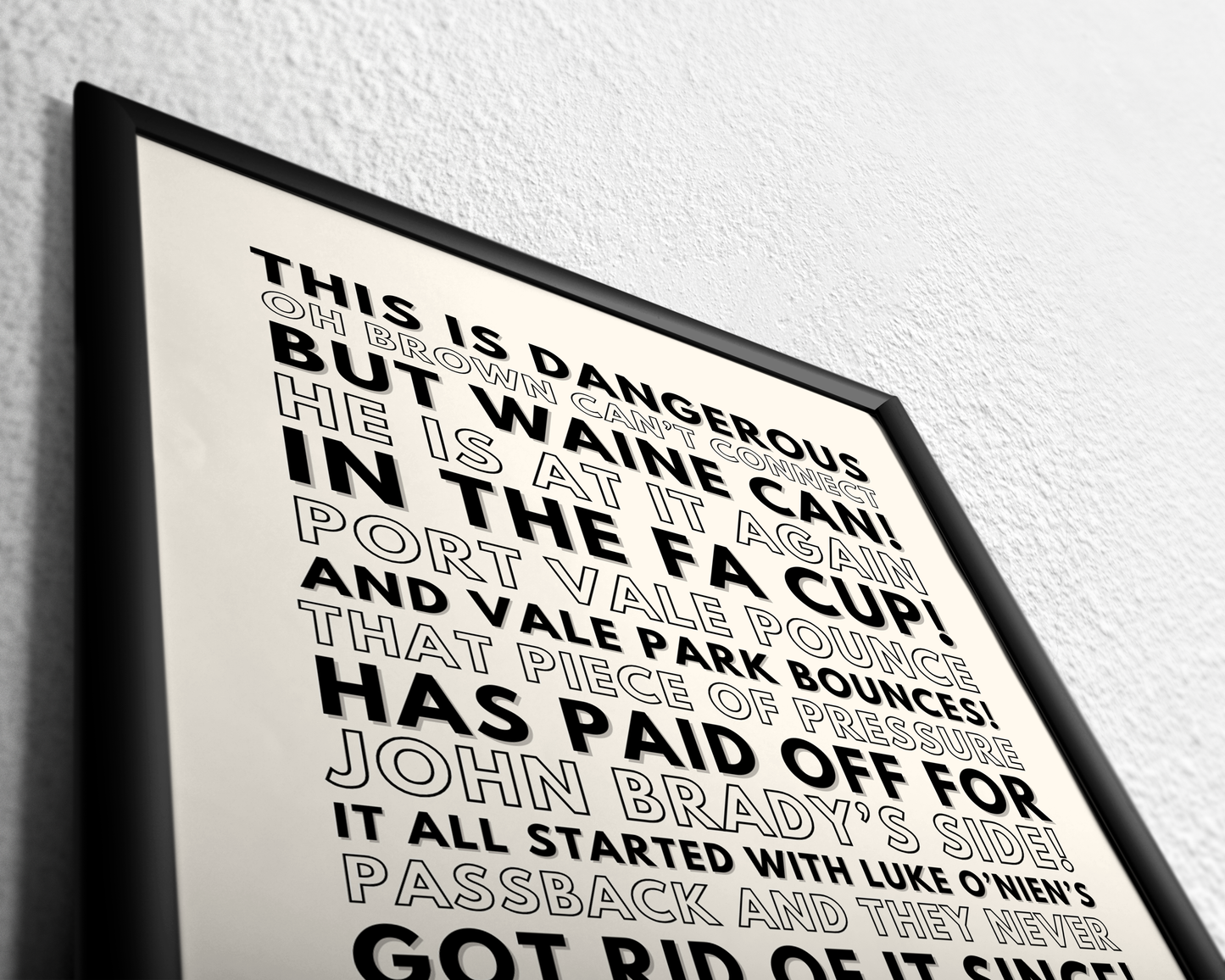 Ben Waine - It's Port Vale one Sunderland nil!