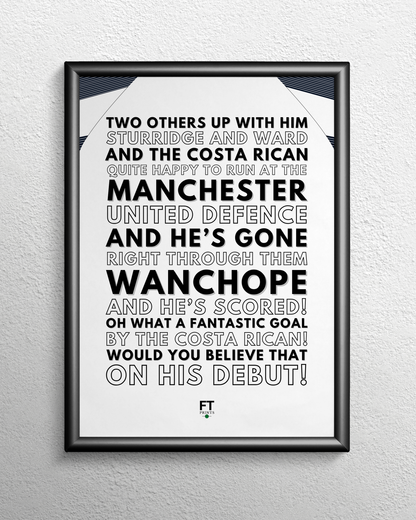 Paulo Wanchope - What a fantastic goal by the Costa Rican!