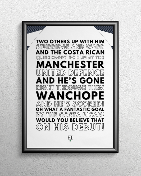 Paulo Wanchope - What a fantastic goal by the Costa Rican!